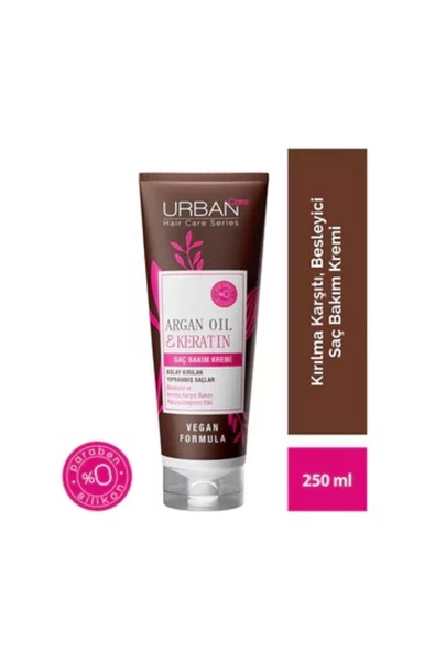 Kolay Kırılan Saçlar İçin Argan Yağlı Kırılma Karşıtı Besleyici Saç Kremi 250 ml
