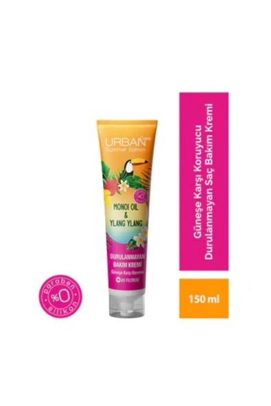 Boyalı Ve İşlem Görmüş Saçlar İçin Güneşe Karşı Koruyucu Durulanmayan Saç Kremi 150 ml
