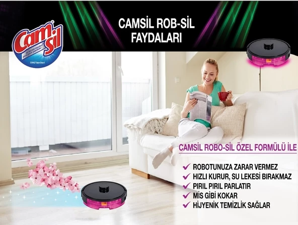 ROBOSİL CAMSİL 900 ML FLORAL - 3