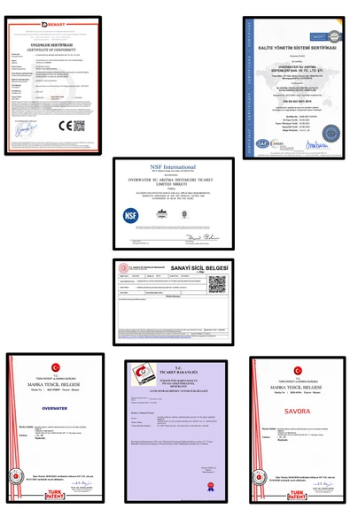 OverWater Kapalı Kasa Su Arıtma Cihazı 3 lü Inline Filtresi Seti Aşamalı ( Membransız Set ) FIN3 - Resim 8