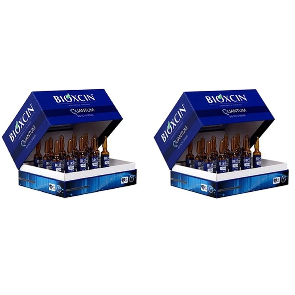 Bioxcin Quantum Bio Activ Saç Serumu 15 x 6 ml 2'li ürün görseli 1