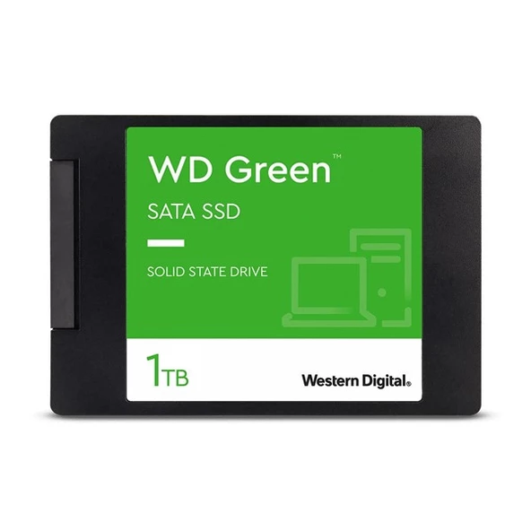 WD 1TB GREEN WDS100T3G0A 565- 465MB/s SATA-3 Disk - 4
