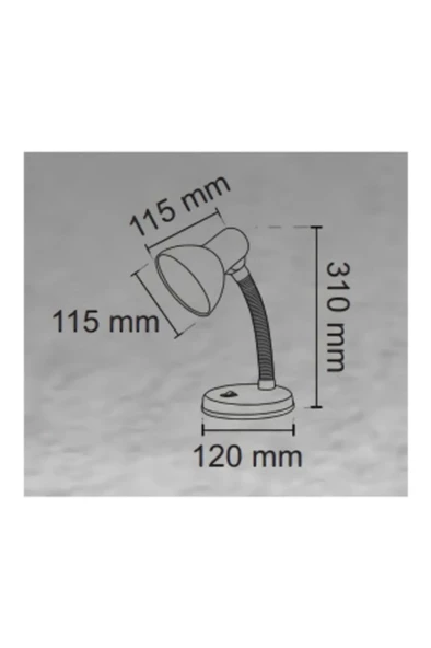 Masa Lambası Mini Renkli Çalışma Okuma Masa Lambası Spiralli Hareketli - 2