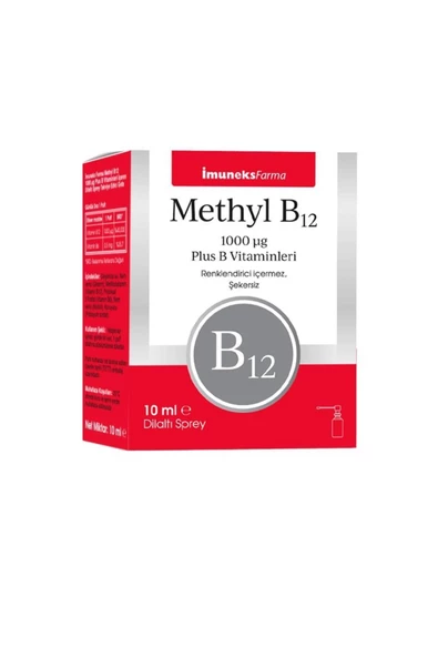 Imuneks Methyl B12 Sprey 1000 Mcg 10 ML