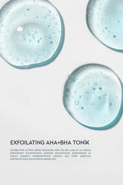 Exfoliating Aha Bha Niacinamide Tonik 200 ml - 3
