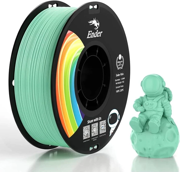 Creality Ender PLA+ Filament Jade Green 1.75mm 1000gr