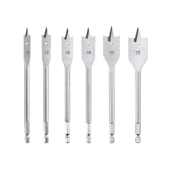 SGS  6 Parça Ahşap Yaprak Matkap Ucu Seti - 2