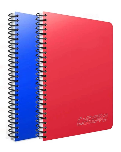 Gıpta Chromo A5 80 Yaprak Kareli ve Çizgili Defter Seti