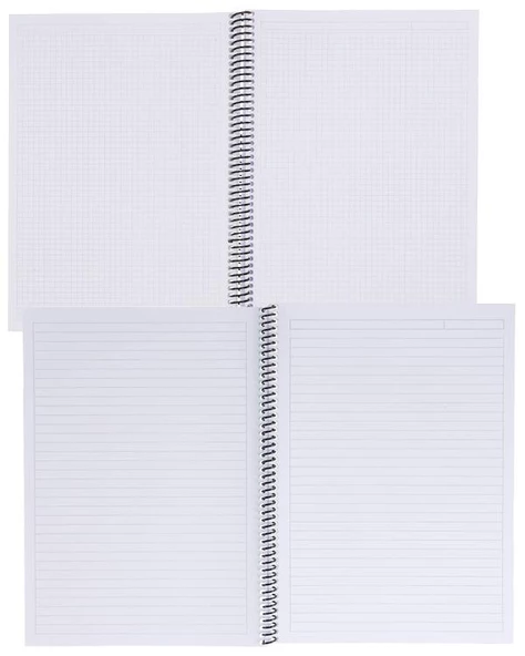 Gıpta Chromo A5 80 Yaprak Kareli ve Çizgili Defter Seti - 2