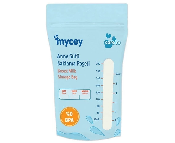 Mycey Anne Sütü / Süt Saklama Poşeti 25 Li Pk Tekli