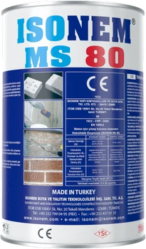 İsonem MS 80 Dış Cephe Şeffaf Su Yalıtımı 3,5 L - 2