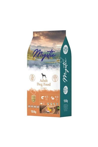 Mystic Az Tahıllı Somonlu Yetişkin Köpek Maması 15 kg