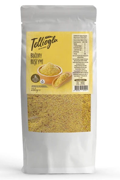 Tellioğlu %100 Doğal Buğday Ruşeymi 250 Gr