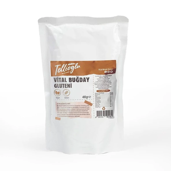 Tellioğlu Vital Buğday Gluteni 400 Gr