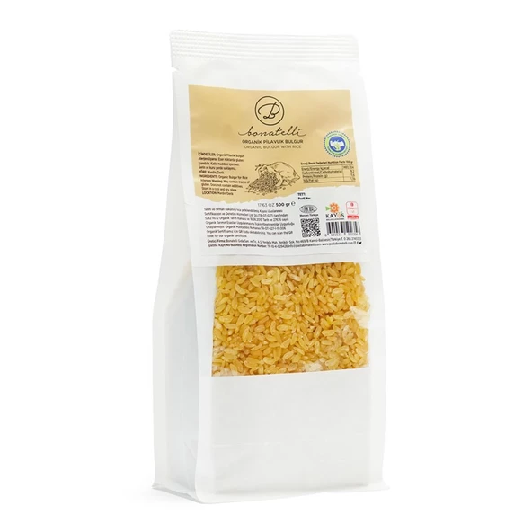 Organik Pilavlık Bulgur 500 Gr