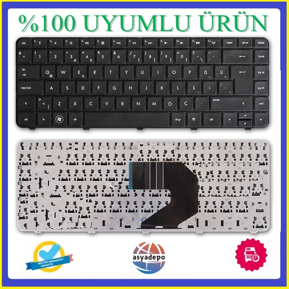 Hp Pavilion g6-1015st Klavye Tuş Takımı Siyah TR ürün görseli 1