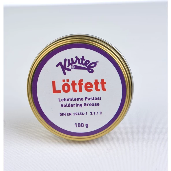 Kurtel 100 Gr. Lötfet - Lehim Pastası