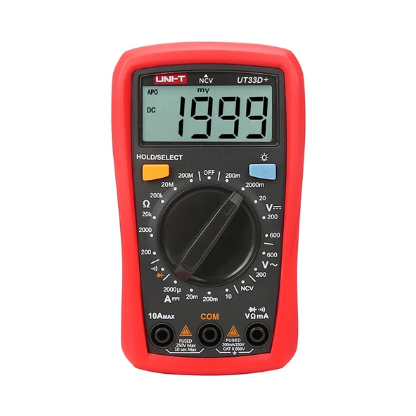 Ut33D+ Dijital Multimetre