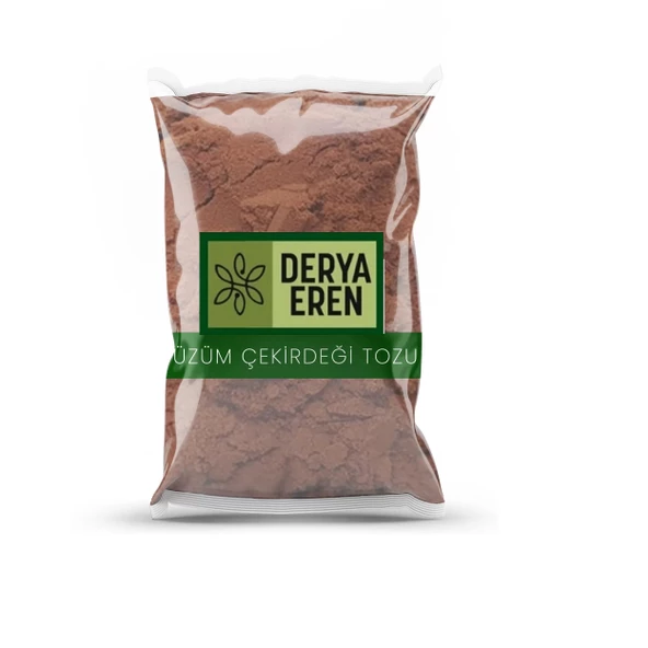 Siyah Üzüm Çekirdeği Tozu Öğütülmüş 500 gr (Vitis Vinifera), Derya Eren