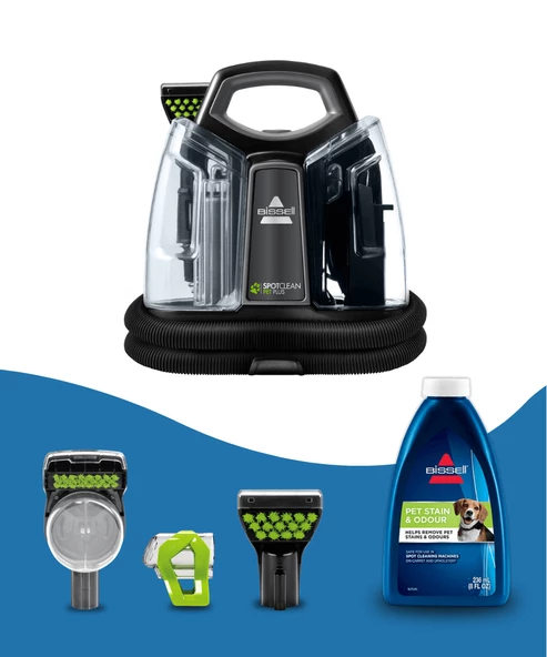Bissell SpotClean Pet Plus Evcil Hayvanlı Evlere Özel Halı Koltuk Yıkama ve Leke Çıkarma Makinesi - 2