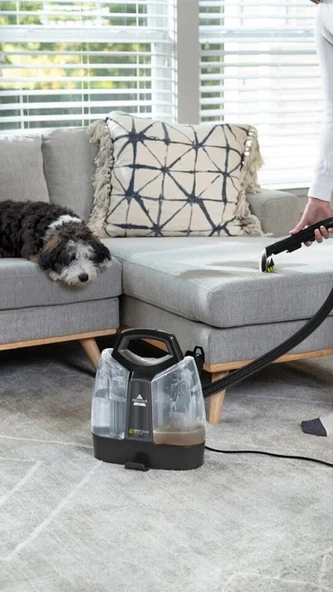 Bissell SpotClean Pet Plus Evcil Hayvanlı Evlere Özel Halı Koltuk Yıkama ve Leke Çıkarma Makinesi - 5