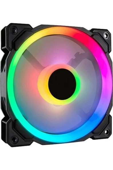 Artvision    Pl-9906 12cm Kasa Içi Rgb Rainbow Işıklı Fan A39