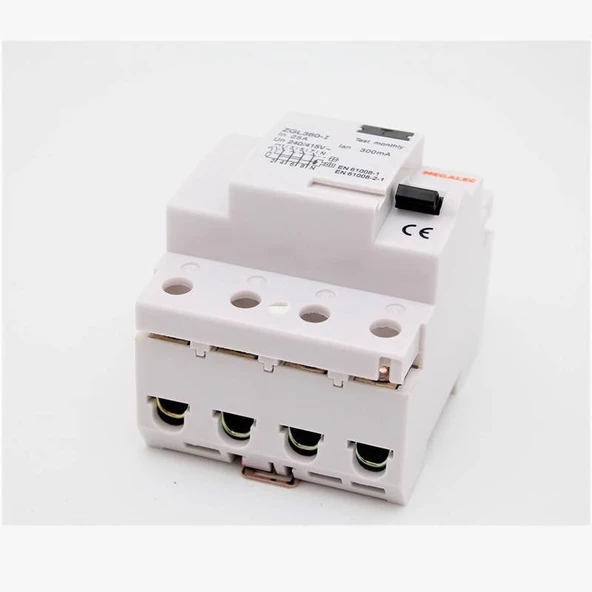 Zgl360-I 4P 25A 30 Ma Kaçak Akım Koruma 3P+N - Resim 2