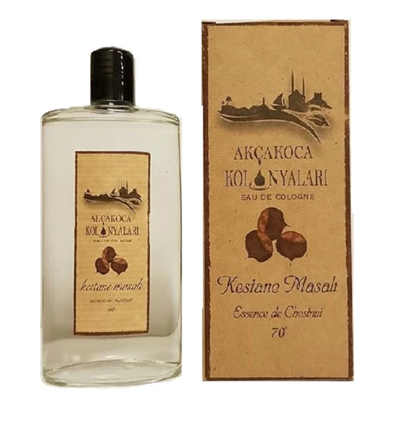 Akçakoca Kolonyaları Kestane Masalı 200 cc Cam şişe