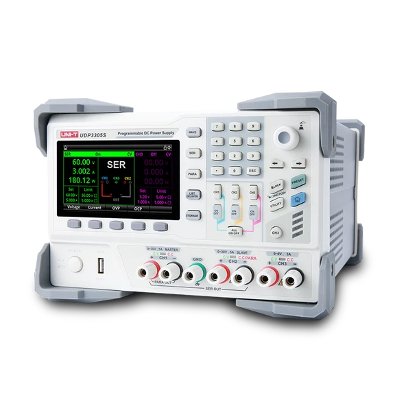 Unı-T Udp3305S-E 4 Kanallı Programlanabilir Dc Güç Kaynağı 328W 10Mv,1Ma