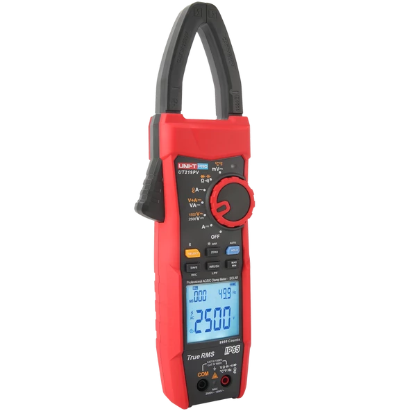 Unı-T Ut219Pv Profesyonel Ac1500V/Dc2500V Ac/Dc 1000A Dijital Pens Ampermetre - Resim 3