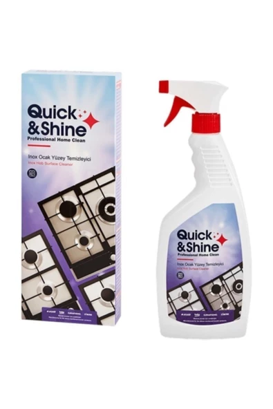 Quick&Shine Inoks Ocak Temizleyici Temizlik Ve Bakım Ürünü