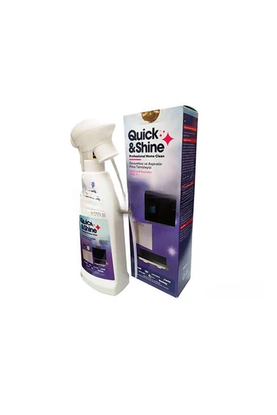 Quick&Shine Quick Shine Davlumbaz Ve Aspiratör Filtre Temizleyicisi 500 Ml