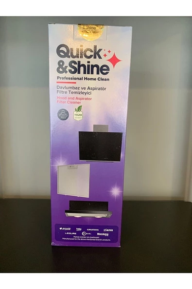 Quick&Shine Quick Shine Davlumbaz Ve Aspiratör Filtre Temizleyicisi 500 Ml - 2