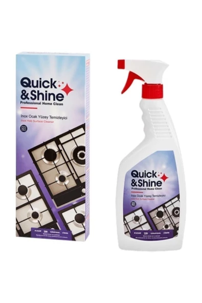 Quick&Shine QUİCK&SHİNE INOX OCAK TEMİZLEME