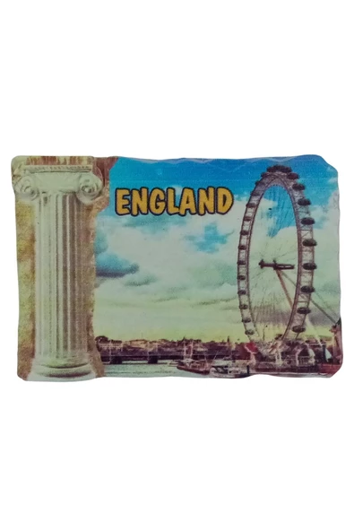 İngiltere Temalı Sütun Magnet - 3