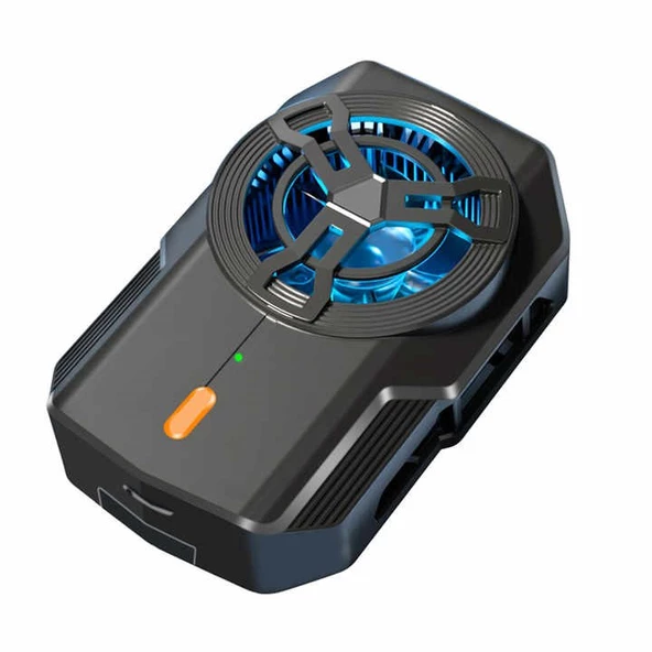 Sprange SRMC4 Radyatörlü Rgb Ledli Şarjlı Bataryalı Telefon Soğutucu Fan - 3