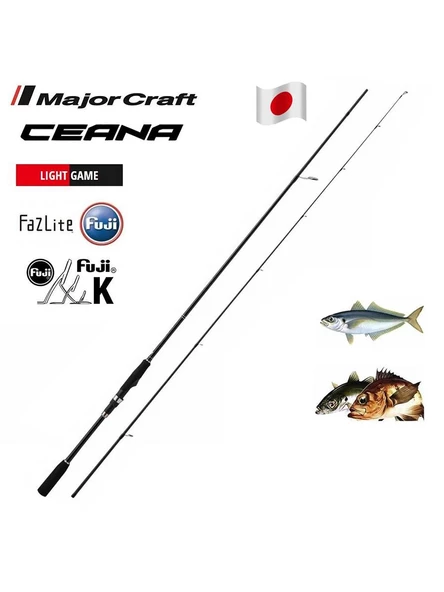 MC Ceana CNS-762UL Mebaru Kamış 228cm 2-10g - Resim 2