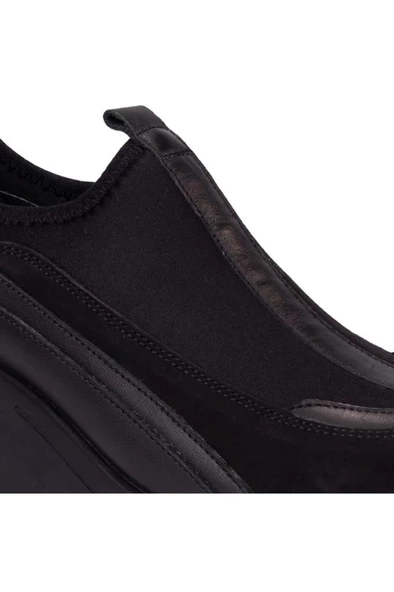 FORELLİ TANSU DOLGU TOPUK ORTOPEDİK STREÇ KADIN AYAKKABI - Resim 4