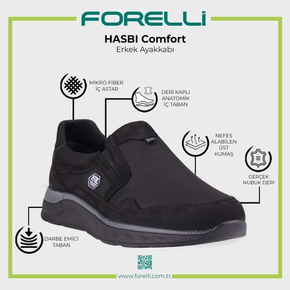 FORELLİ HASBİ ORTOPEDİK BAGSIZ TEKSTİL ERKEK SPOR AYAKKABI - Resim 5