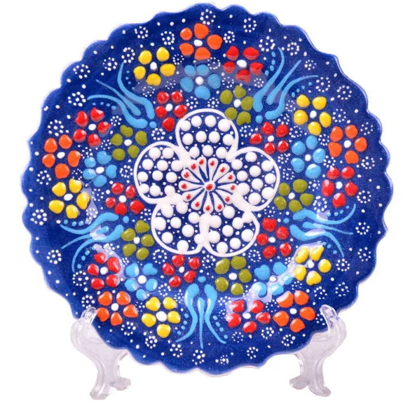 İnci Dantel Tabak (12 cm) - 4