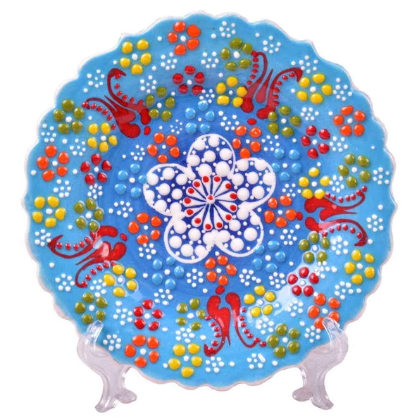 İnci Dantel Tabak (12 cm) - 5