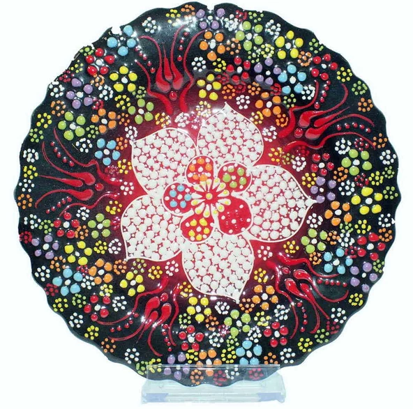 İnci Dantel Tabak (12 cm) - 6