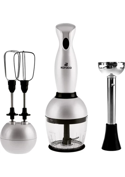 Karaca Promidi Pearl White 1000 W Blender Seti