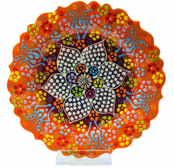 Kabartma Papatya Kase (13 cm) - 5