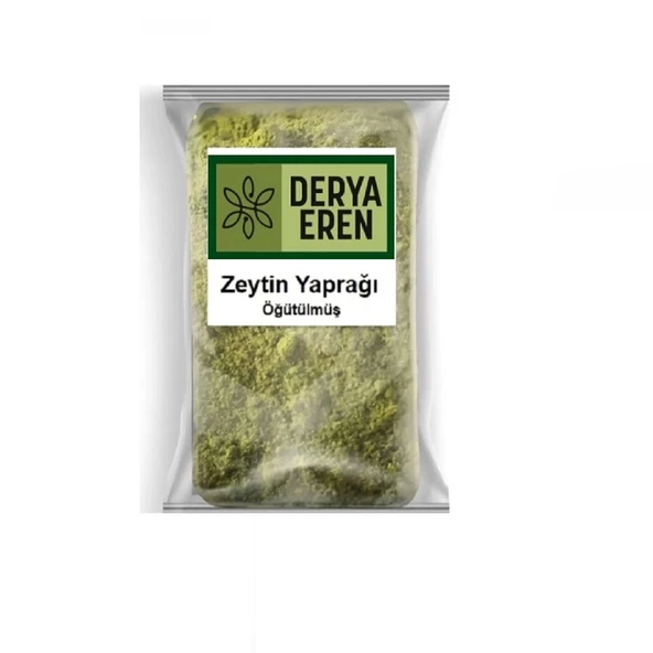 Zeytin Yaprağı Öğütülmüş İlk Hasat İlaçsız 1 kg, Derya Eren