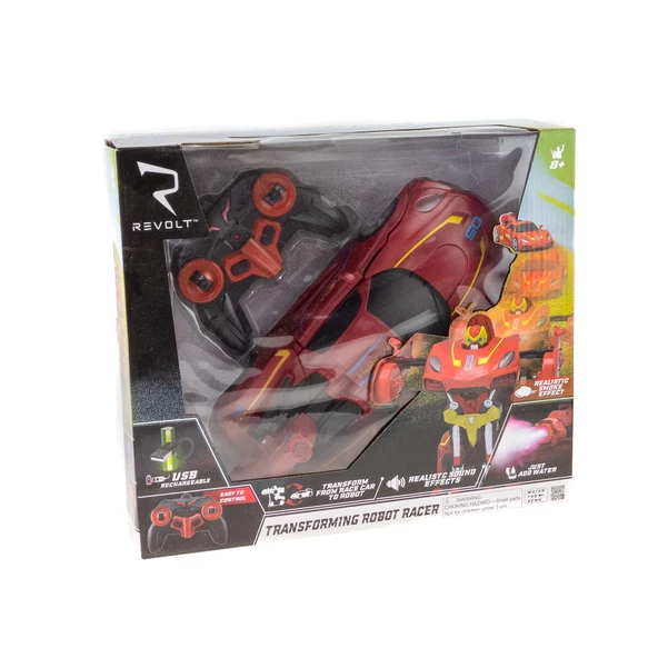 1:16 Uzaktan Kumandalı Robota Dönüşen Araba Işıklı Sesli Şarjlı - 4