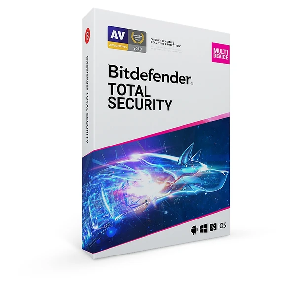 BITDEFENDER Total Security Kutu 1yıl 5kullanıcı
