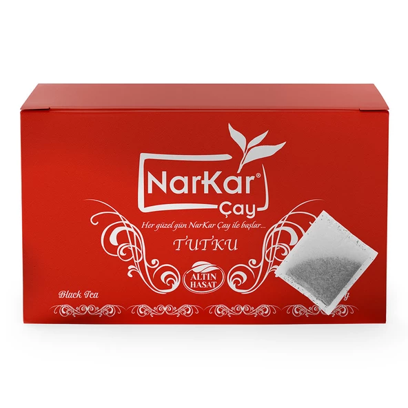 NarKar Tutku Serisi 30gr Demlik Poşet Siyah Çay 6 KG