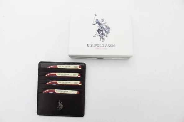 9610 U.S.Polo Assn. Hakiki Deri Kartlık