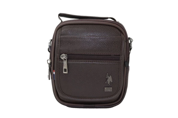 Plevr 8416 Us Polo Suni Deri Omuz Askılı, Kulplu Portföy Çanta - 3